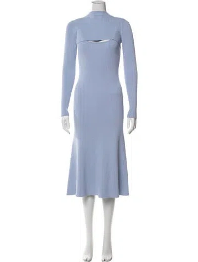 Pre-owned Safiyaa Dress Set In Blue