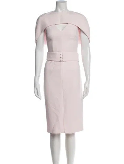 Pre-owned Safiyaa Dress Set In Pink
