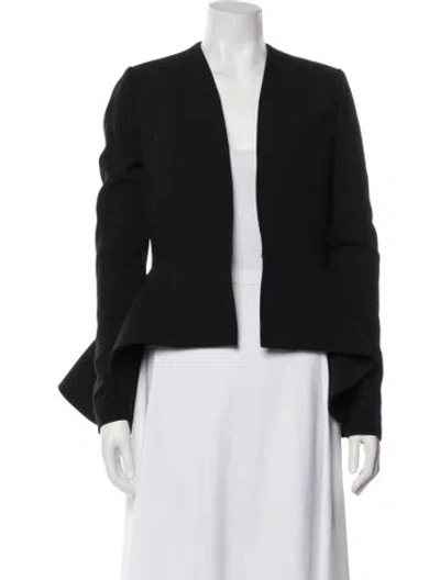 Pre-owned Safiyaa Evening Jacket In Black