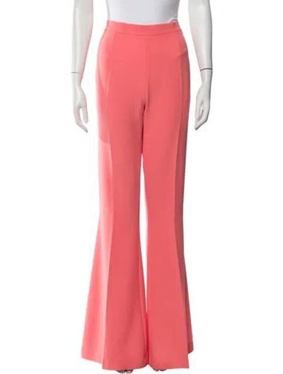 Pre-owned Safiyaa Flared Pants W/ Tags In Pink