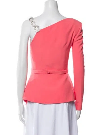 Pre-owned Safiyaa Jacket In Pink