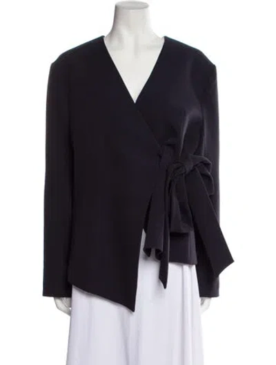 Pre-owned Safiyaa Jacket W/ Tags In Blue