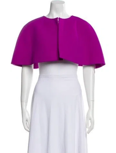 Pre-owned Safiyaa Jacket W/ Tags In Purple