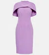 Safiyaa Kalika Midi Dress In Lupine