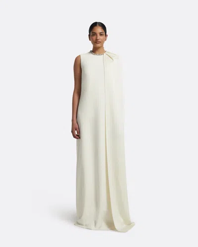 Safiyaa London Asan Ivory Long Dress