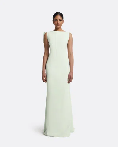 Safiyaa London Celestia Spearmint Long Dress