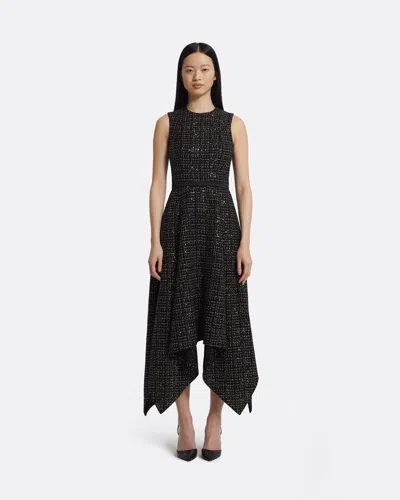 Okimi Dress In Black & Gold from Safiyaa