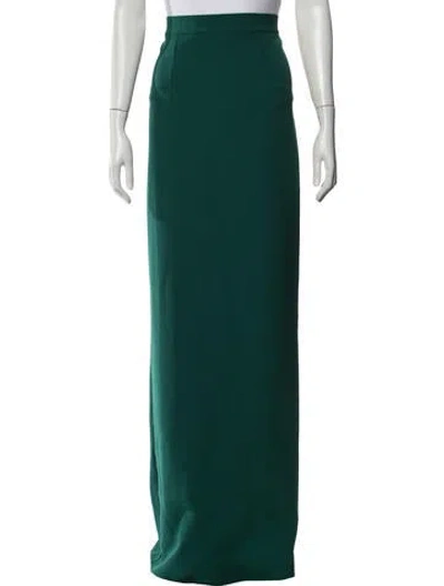 Pre-owned Safiyaa Long Skirt W/ Tags In Green