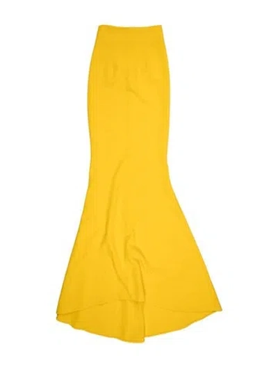 Pre-owned Safiyaa Long Skirt W/ Tags In Yellow