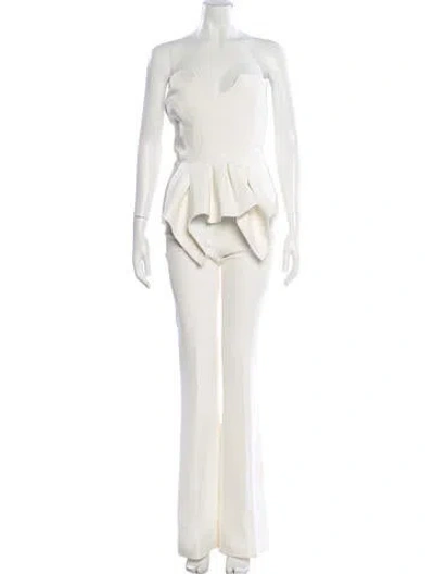 Pre-owned Safiyaa Pant Set In Gray