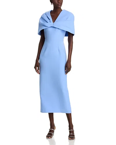 Safiyaa Shula Dress In Carolina Blue