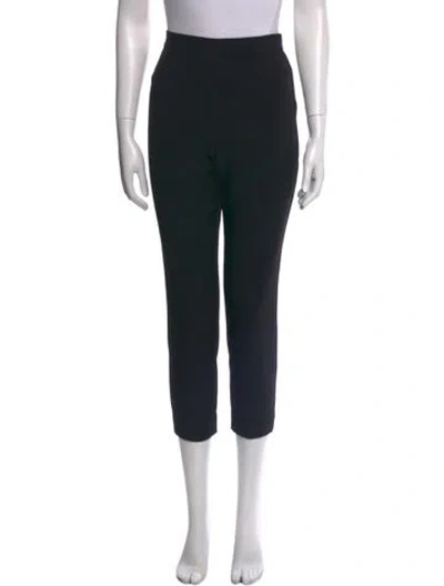 Pre-owned Safiyaa Skinny Leg Pants In Black