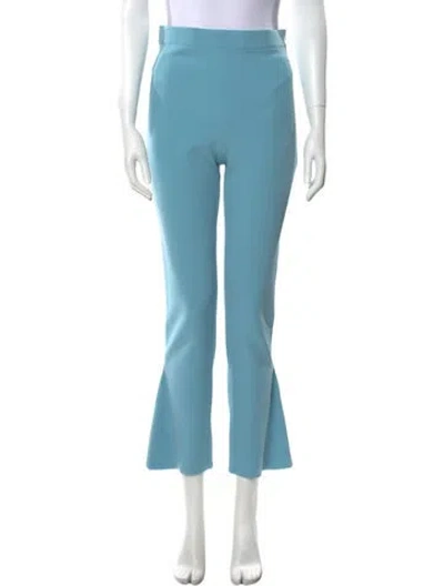 Pre-owned Safiyaa Skinny Leg Pants In Blue