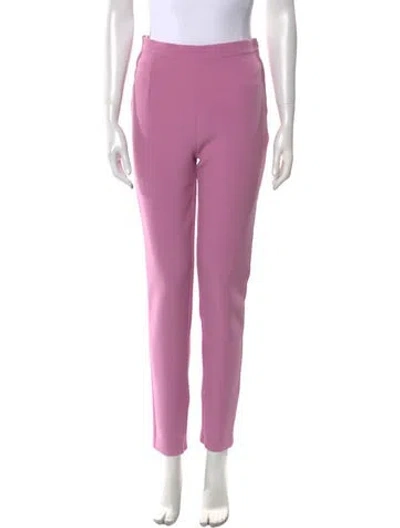 Pre-owned Safiyaa Skinny Leg Pants In Pink