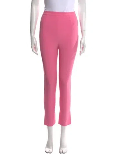 Pre-owned Safiyaa Skinny Leg Pants In Pink
