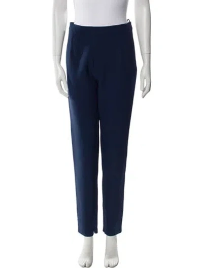 Pre-owned Safiyaa Skinny Leg Pants W/ Tags In Blue