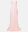 Safiyaa Trumpet Crepe Gown