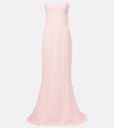 Safiyaa Trumpet Crepe Gown