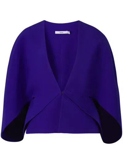 Safiyaa Tucker Cape In Blue