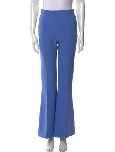 Pre-owned Safiyaa Wide Leg Pants In Blue