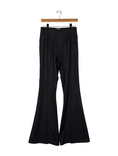 Pre-owned Safiyaa Wide Leg Pants In Blue