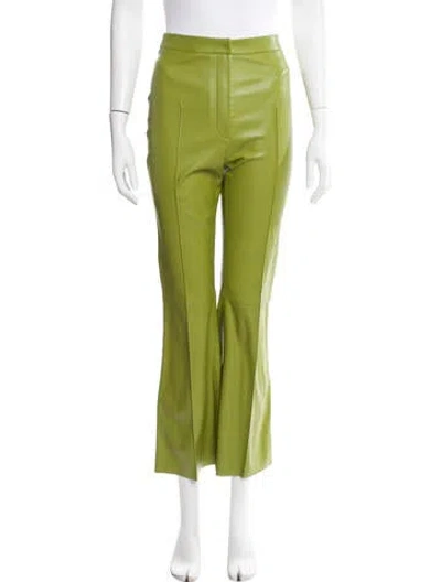 Pre-owned Safiyaa Wide Leg Pants In Green