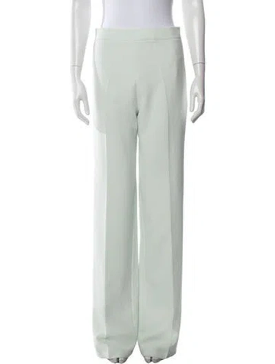 Pre-owned Safiyaa Wide Leg Pants In Green