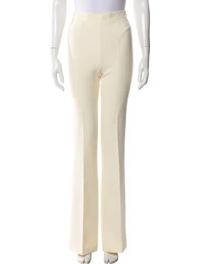 Pre-owned Safiyaa Wide Leg Pants In Neutral