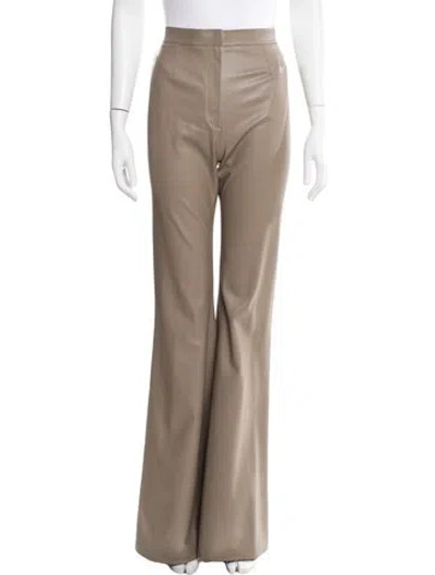 Pre-owned Safiyaa Wide Leg Pants In Neutral