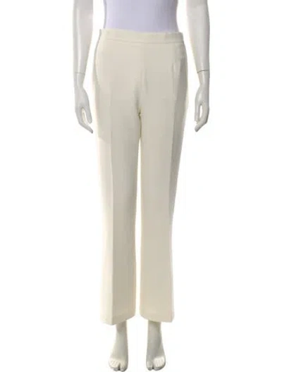 Pre-owned Safiyaa Wide Leg Pants In Neutral