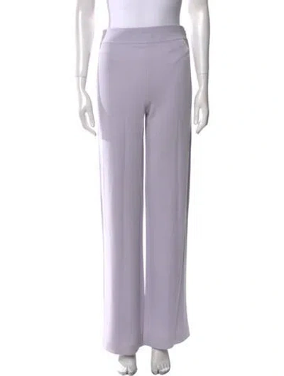 Pre-owned Safiyaa Wide Leg Pants In Purple
