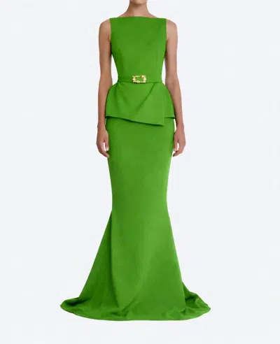Safiyaa Women's Flamiana Gown In Green