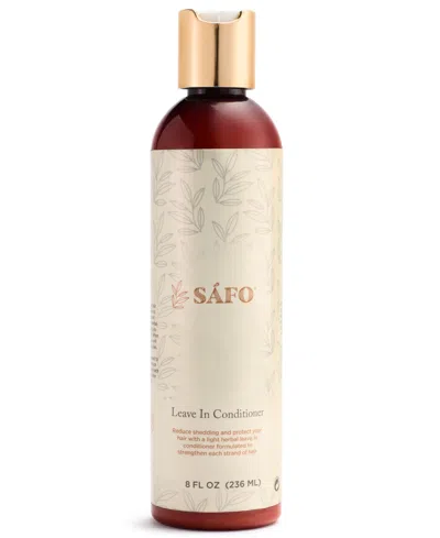 Safo Hair Leave In Conditioner, 8 Oz.