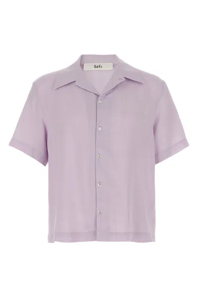 Sã©fr Sã‰fr 'noam' Shirt In Purple