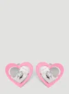 Safsafu Bff Clip On Earr In Pink