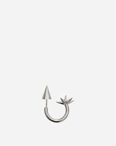 Safsafu Firework Earring Silver In Grey