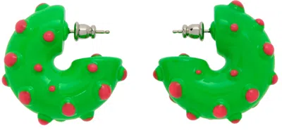 Safsafu Green Rave Earrings