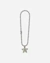 SAFSAFU SUPER STAR NECKLACE SILVER /