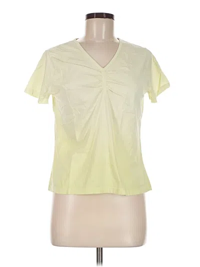 Pre-owned Sag Harbor Active T-shirt In Yellow