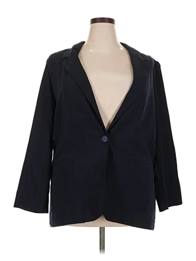 Pre-owned Sag Harbor Blazer Jacket In Black