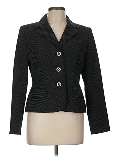 Pre-owned Sag Harbor Blazer Jacket In Black