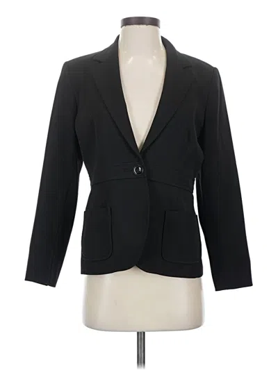 Pre-owned Sag Harbor Blazer Jacket In Black
