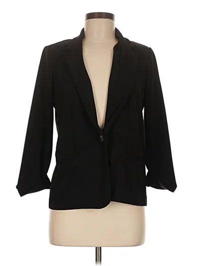 Pre-owned Sag Harbor Blazer Jacket In Black