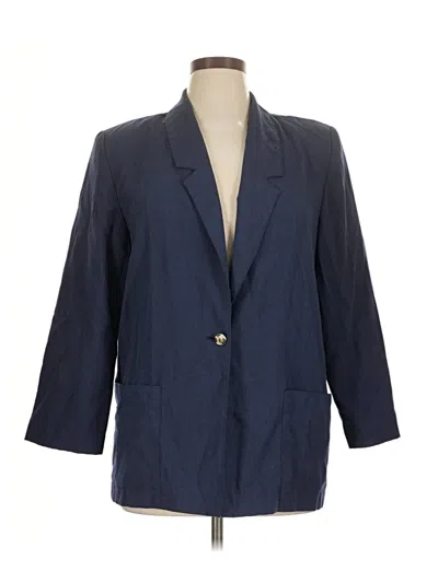 Pre-owned Sag Harbor Blazer Jacket In Blue