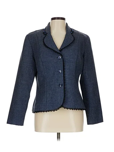Pre-owned Sag Harbor Blazer Jacket In Blue