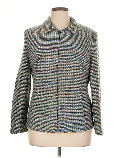 Pre-owned Sag Harbor Blazer Jacket In Blue