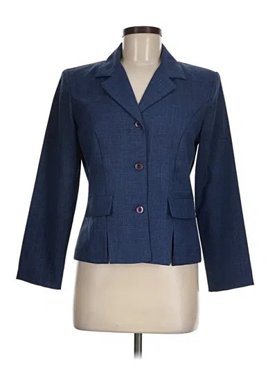 Pre-owned Sag Harbor Blazer Jacket In Blue