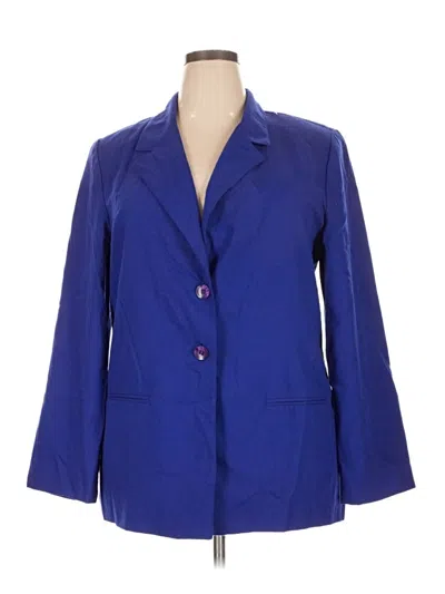 Pre-owned Sag Harbor Blazer Jacket In Blue
