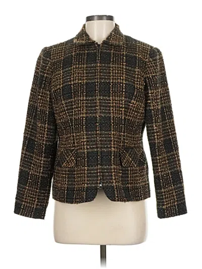 Pre-owned Sag Harbor Blazer Jacket In Brown