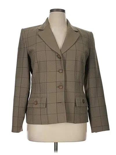 Pre-owned Sag Harbor Blazer Jacket In Brown
